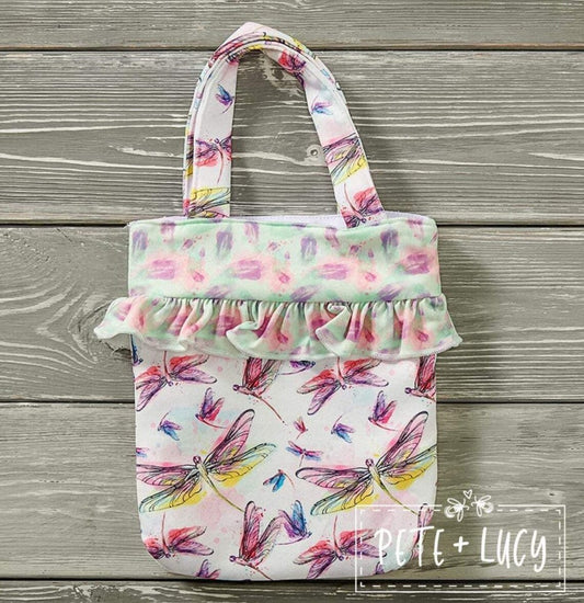 Watercolor Dragonflies Purse