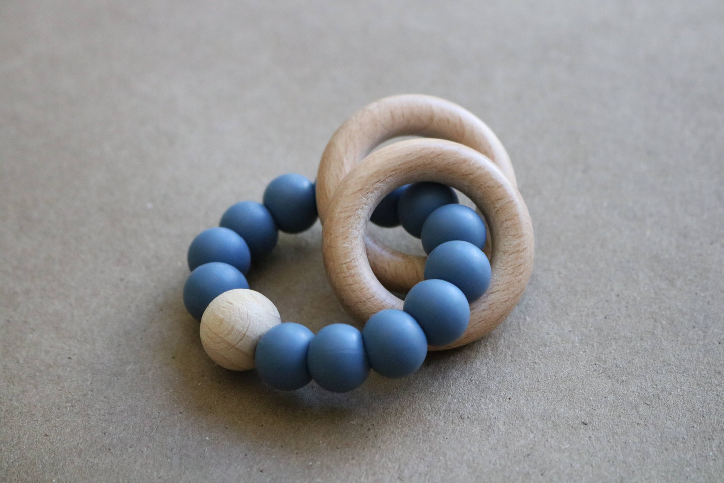 Navy Ring Teether