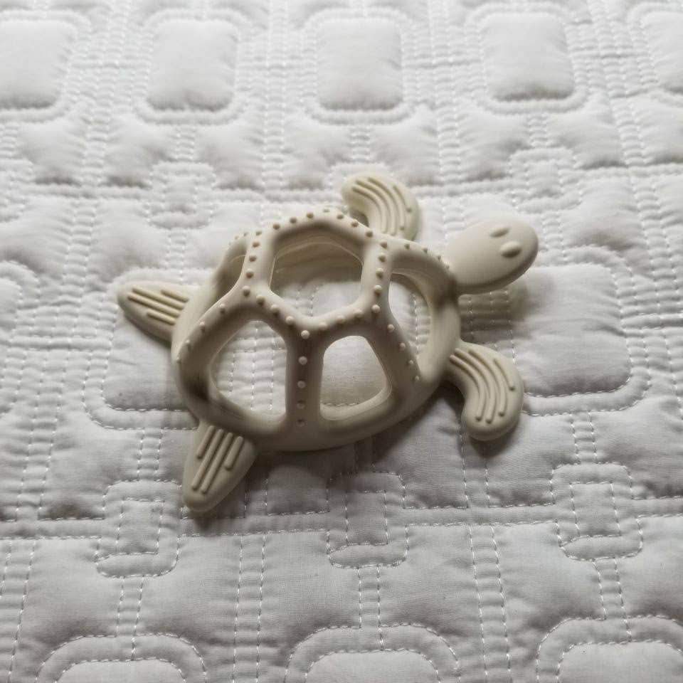 3D Silicone Turtle Teether