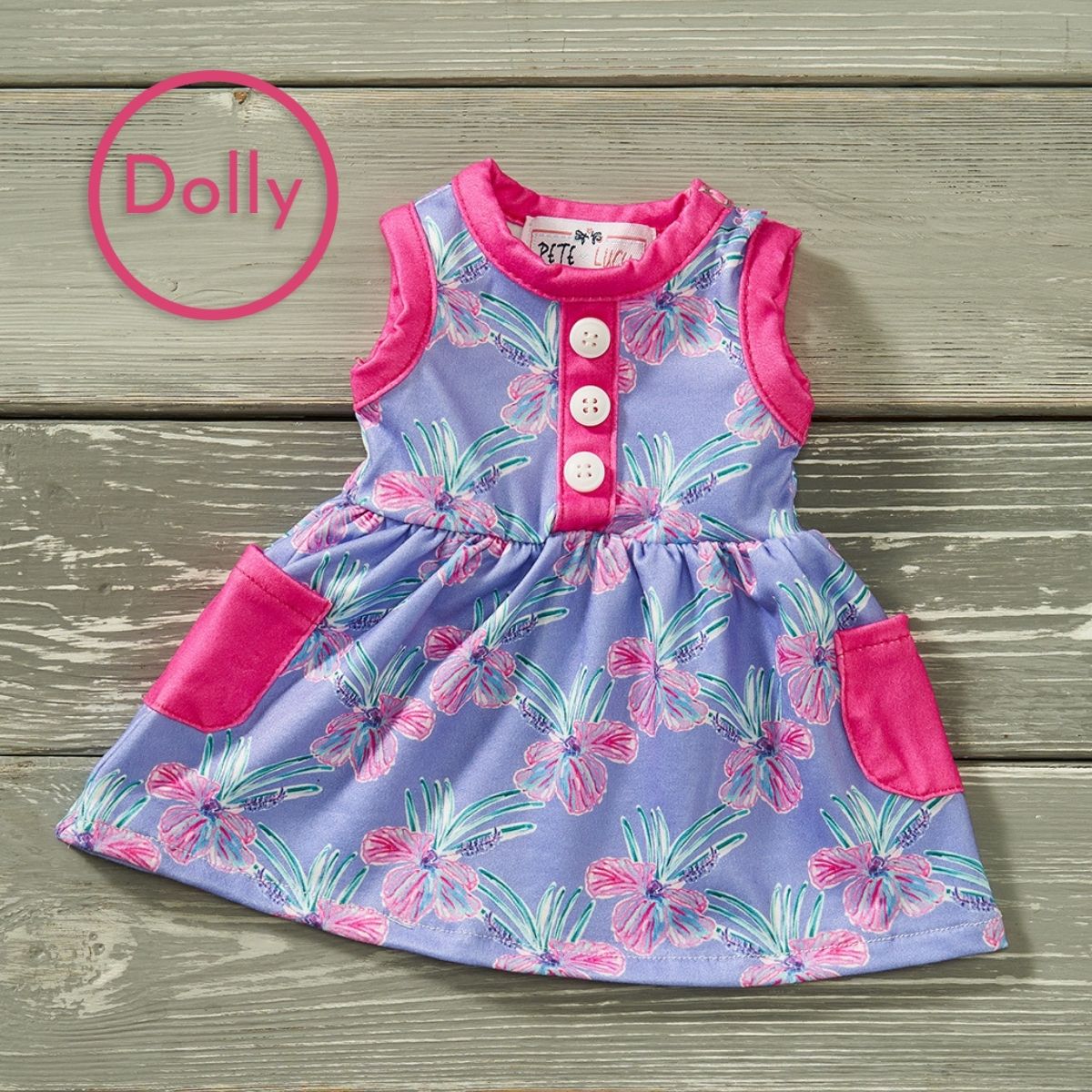 Pretty In Paradise Doll Dress