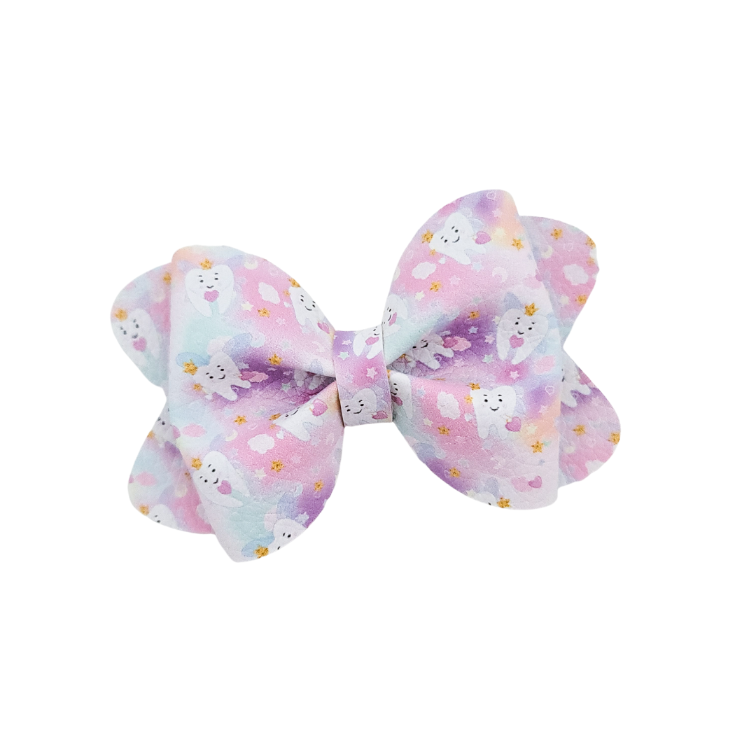 Nova Hair Bow | Vegan Leather Bow | Tooth Fairy