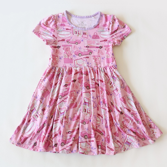 What A Doll Bamboo Twirl Dress