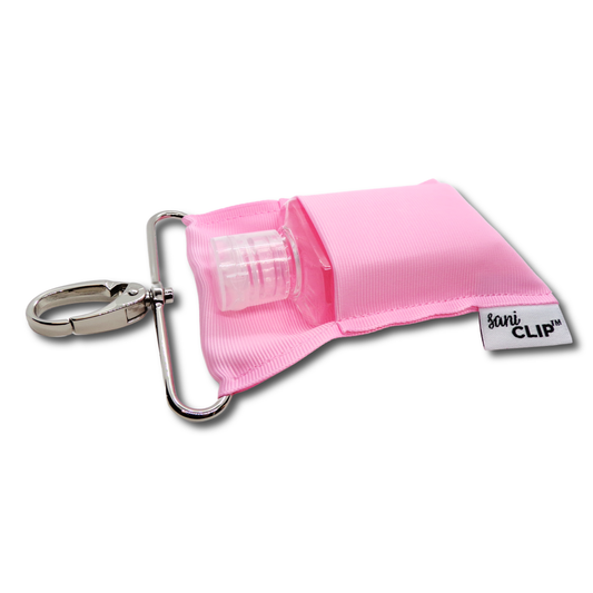 CLASSIC: Baby Pink SaniClip Hand Sanitizer Holder