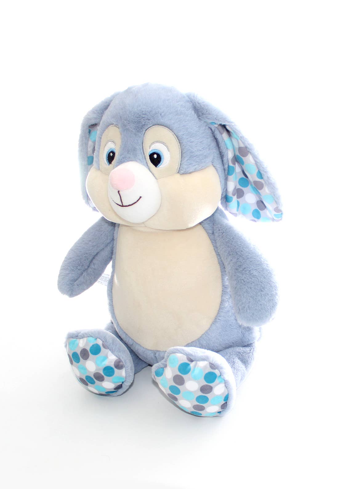 Blue Polka Dot Bunny