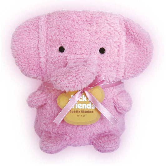 Elephant Pink Cuddly blanket