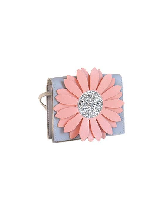 Flora Rose & Gray Shoulder Bag