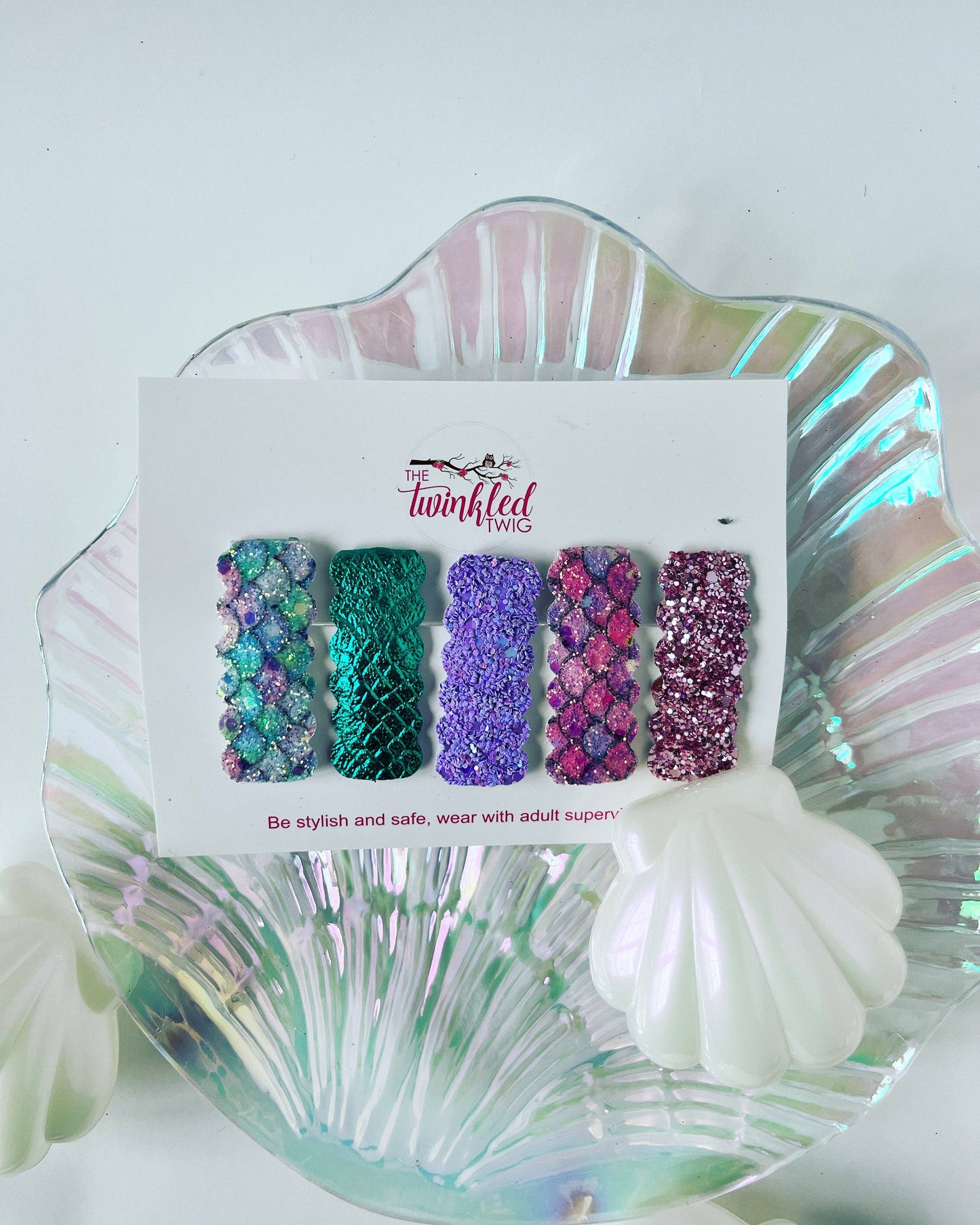 Mermaid Snap Clips
