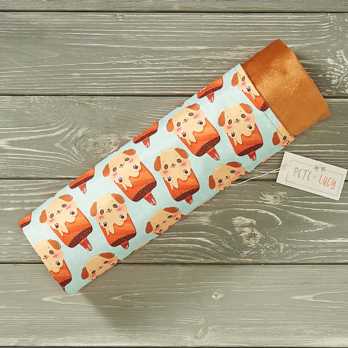 Ice Cream Dog Minky Blanket