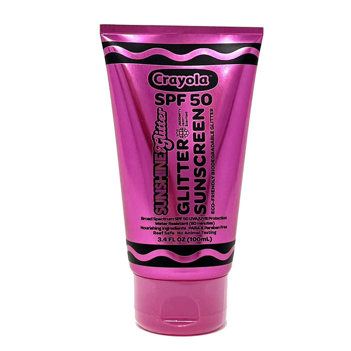 Sunshine & Glitter x CRAYOLA SPF 50 Jazzberry Jam™ Sunscreen