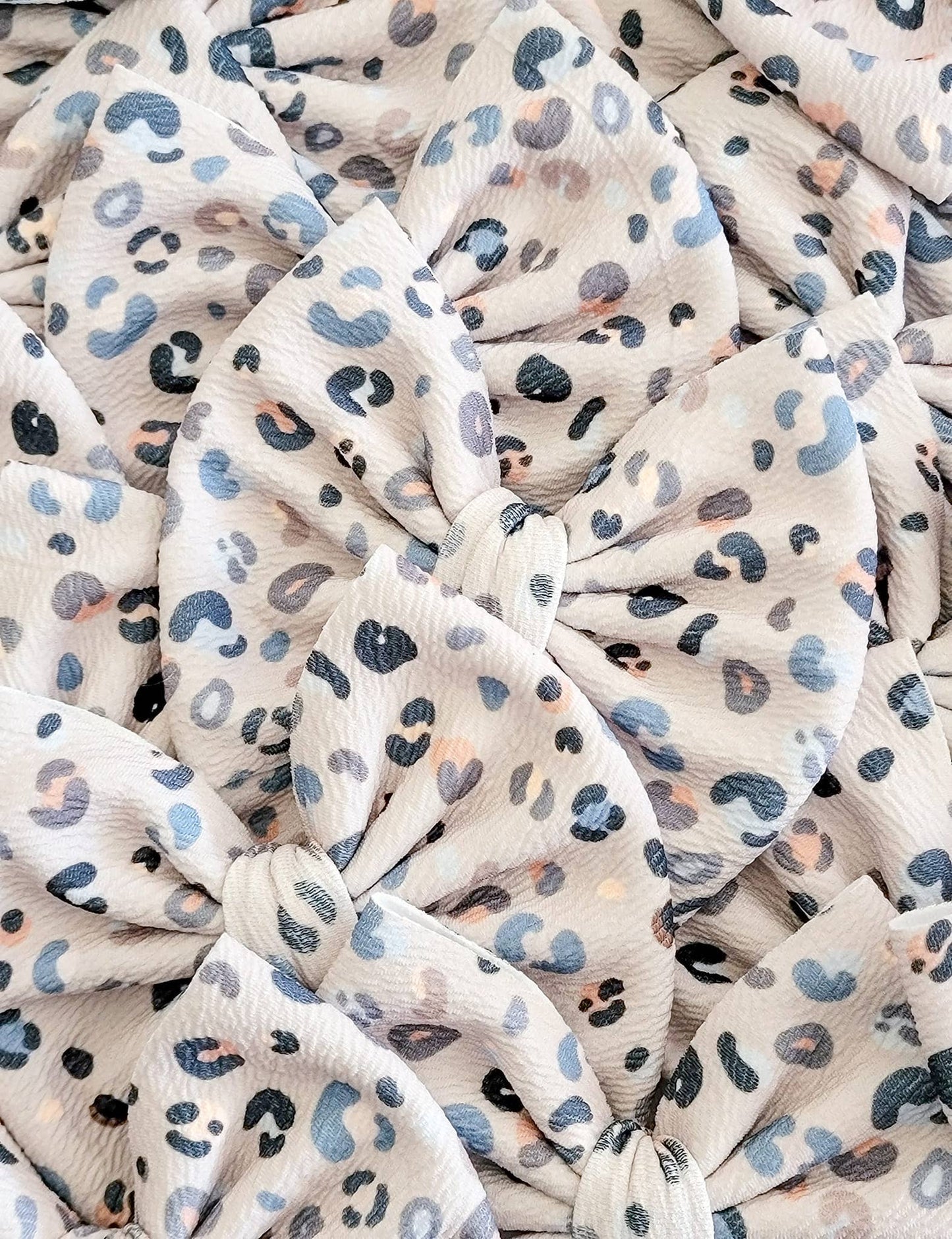 Savannah Bow-Greige Cheetah