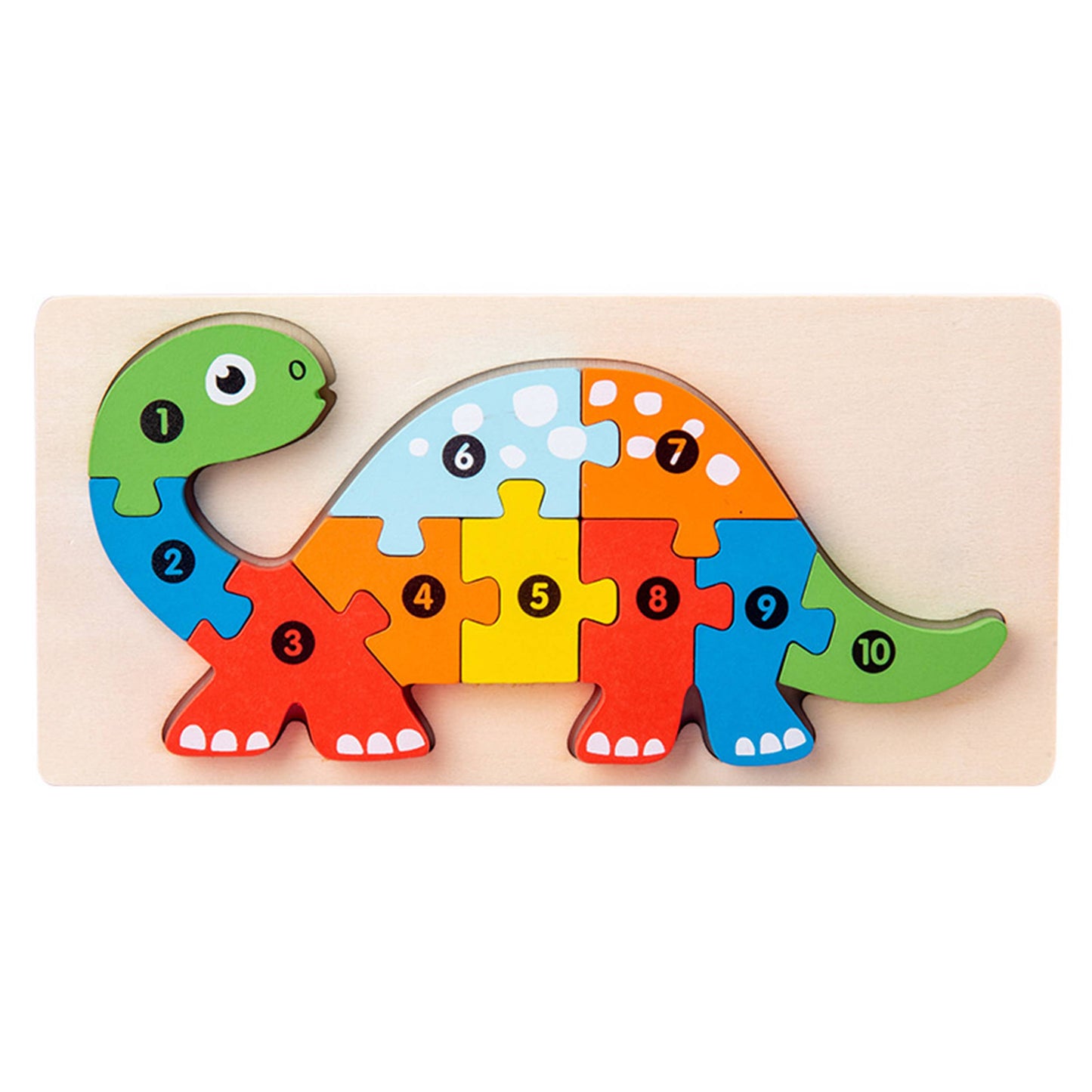 Animal Puzzles Kids Toy Wooden