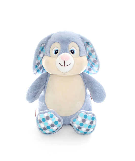 Blue Polka Dot Bunny