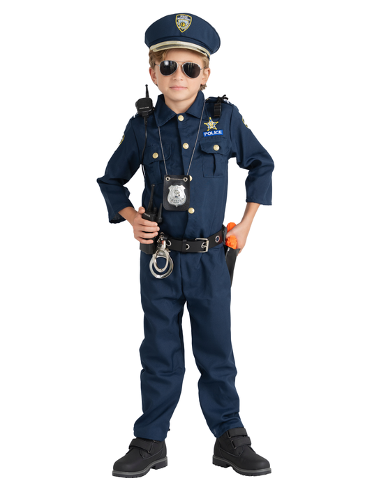 Award Winning Deluxe Police Dress Up Costume Set