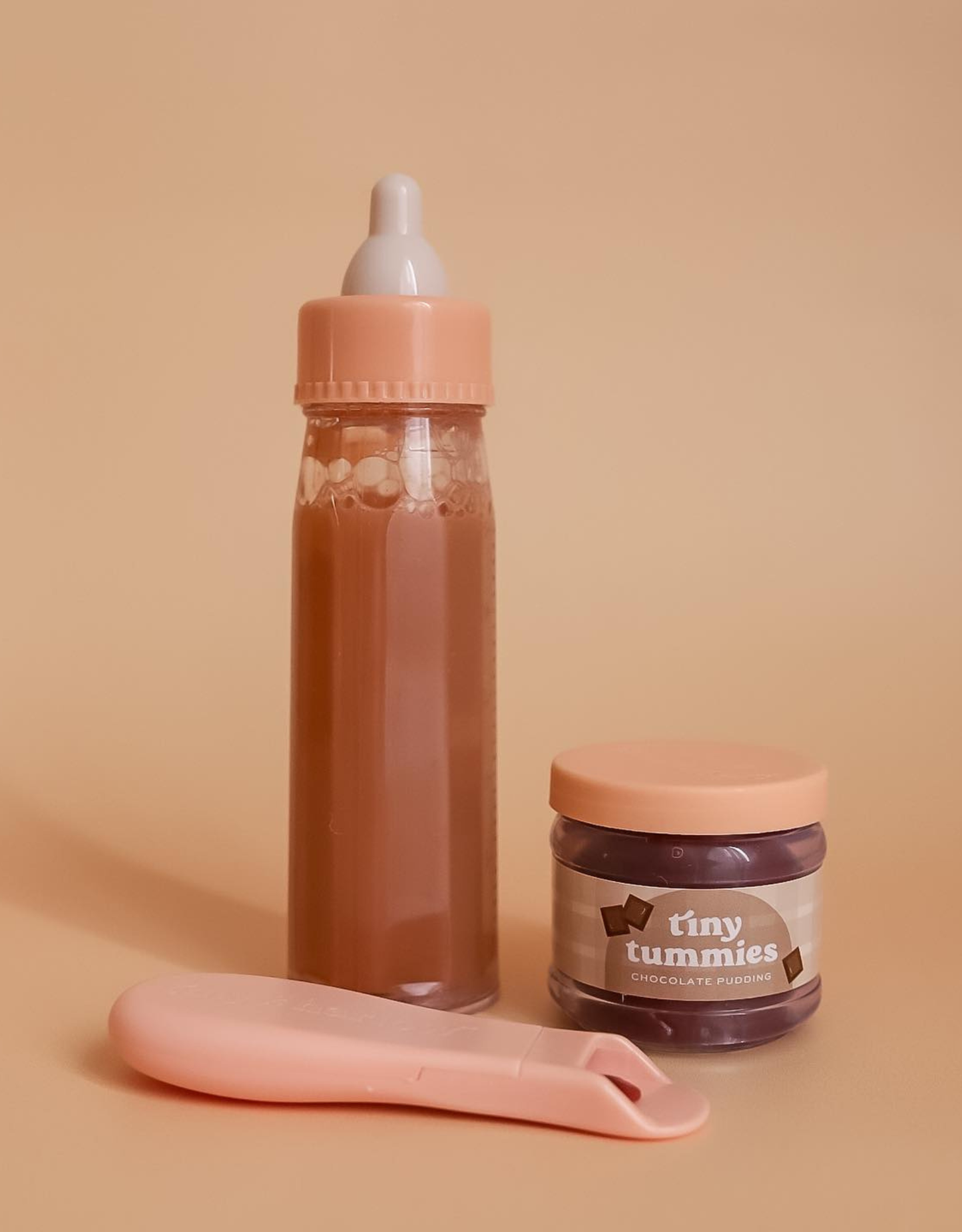 Chocolate Puree and Milk Bottle Play Set