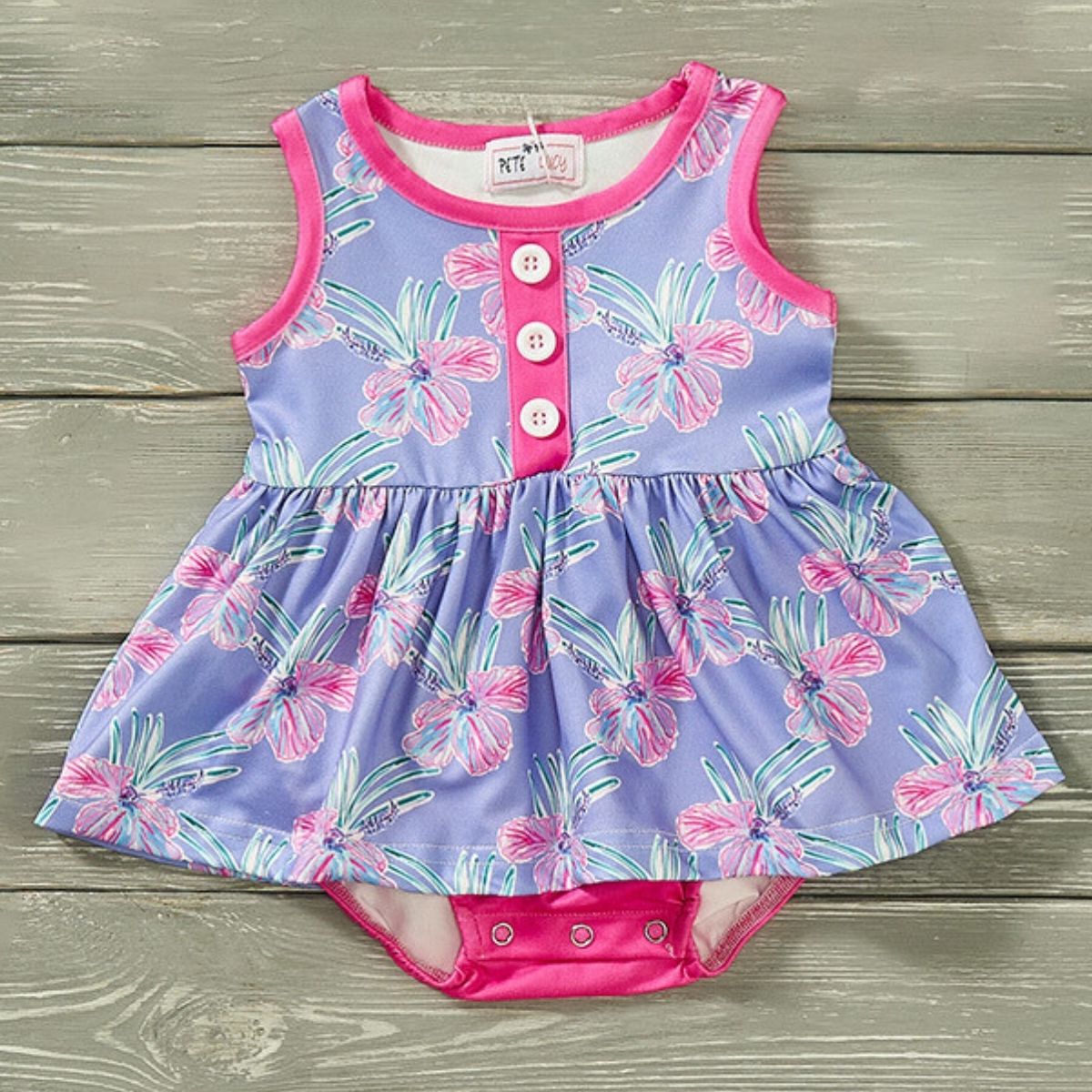 Pretty In Paradise Romper