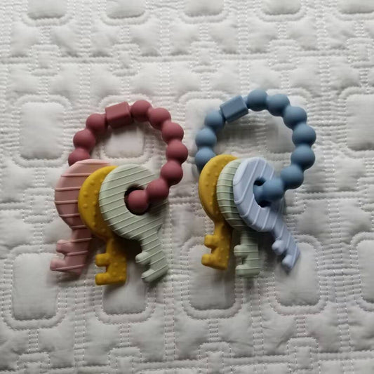 Colorful Keys Rattle Clutching & Teething Toy