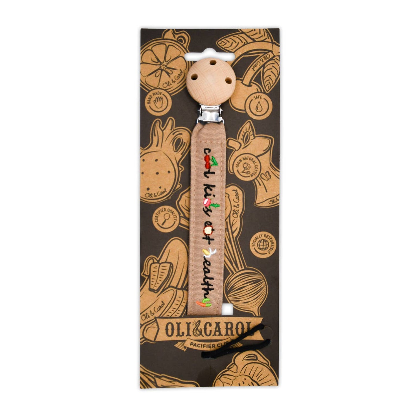Cool Kids Pacifier Clip