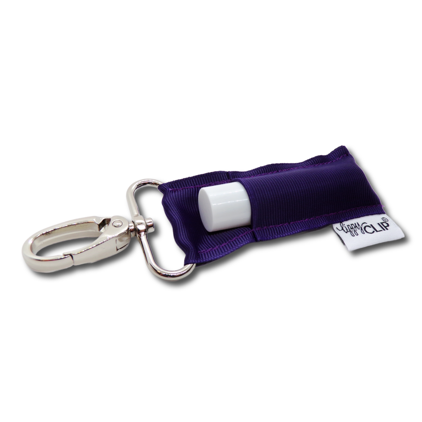 Eggplant Purple LippyClip® Lip Balm Holder