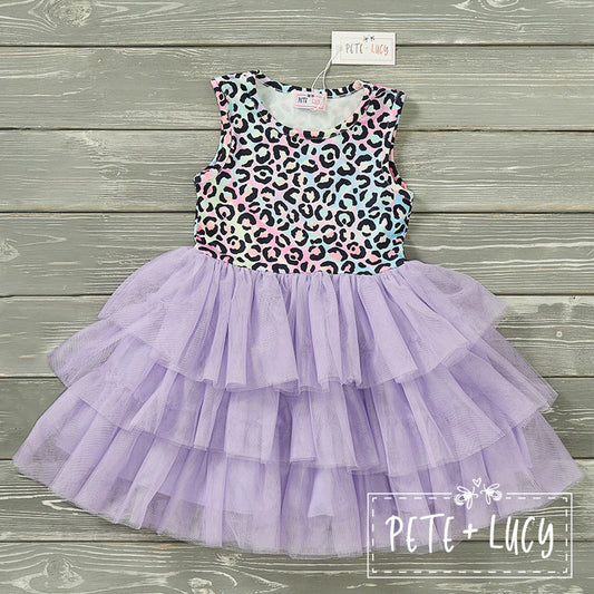 Lisa's Leopard Tulle Dress