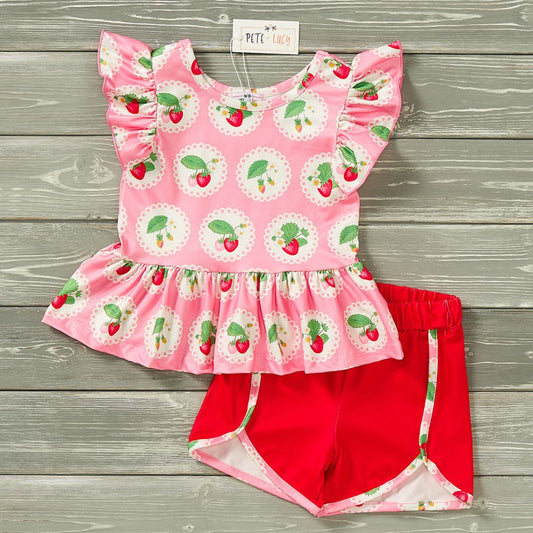 Simply Strawberry Short Set