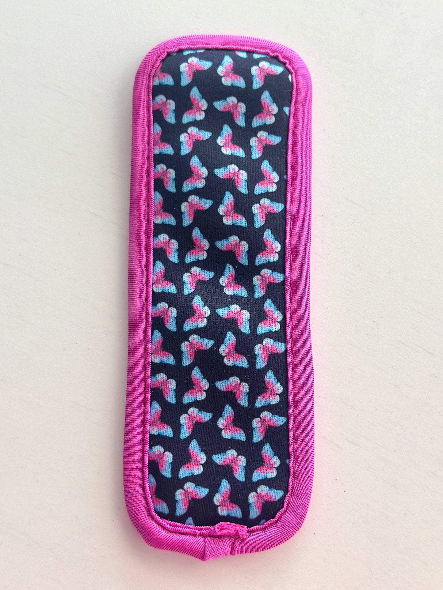 “Butterflies” Neoprene Popsicle Holder