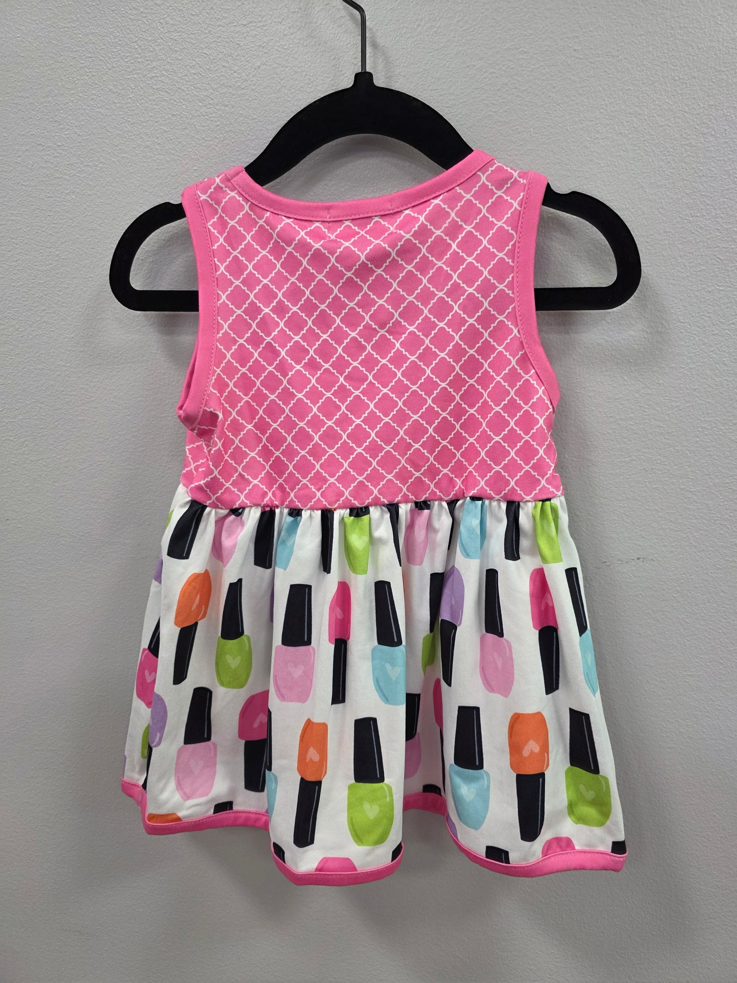 Neon Nail Polish Dress