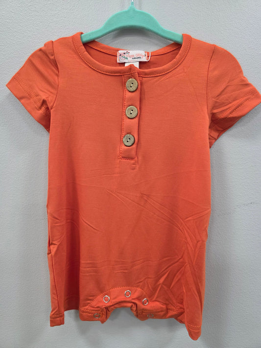 Papaya Bamboo Romper