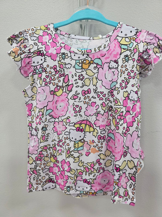 Garden Kitty Short Sleeve Loungewear Set