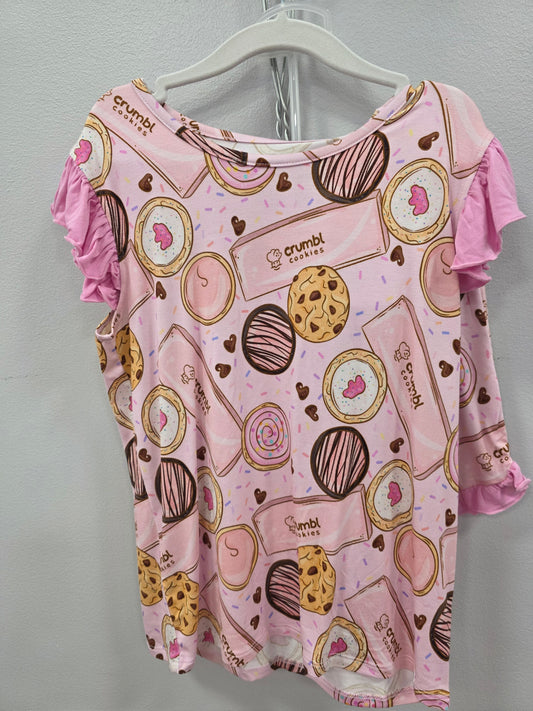 Cookie Crumbs Short Sleeve Loungewear Set