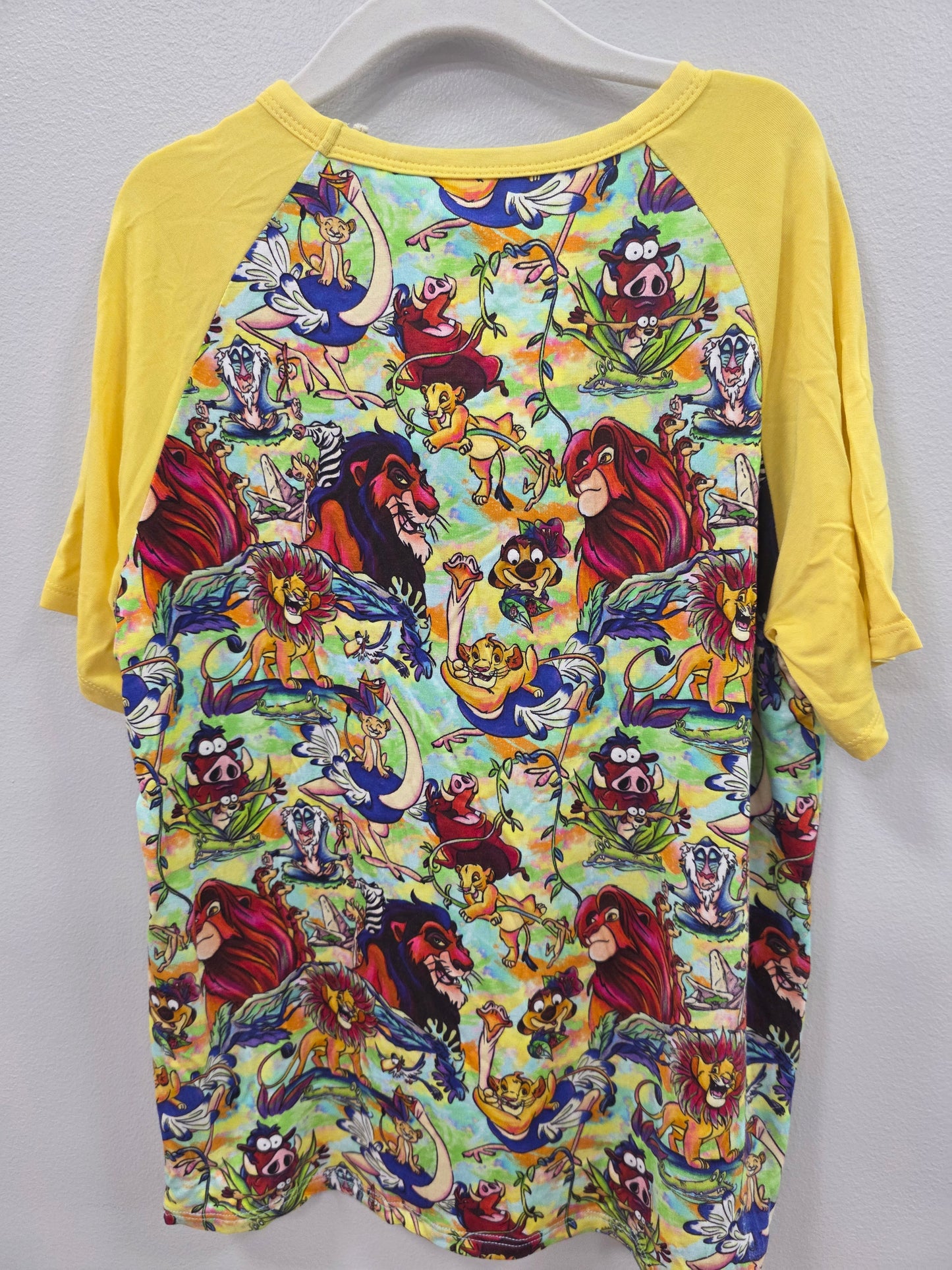 Lion's Play Short Sleeve  Bamboo Tee