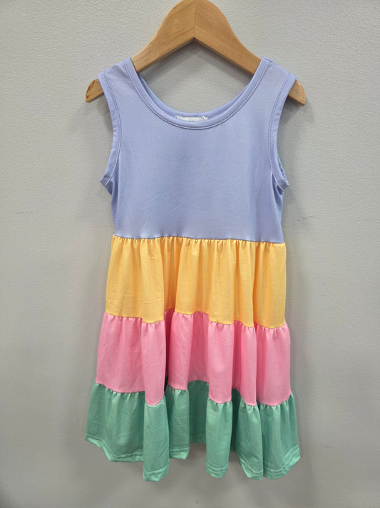 Pastel Stripe Dress