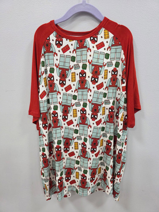 Spidey Blocks Bamboo Tee