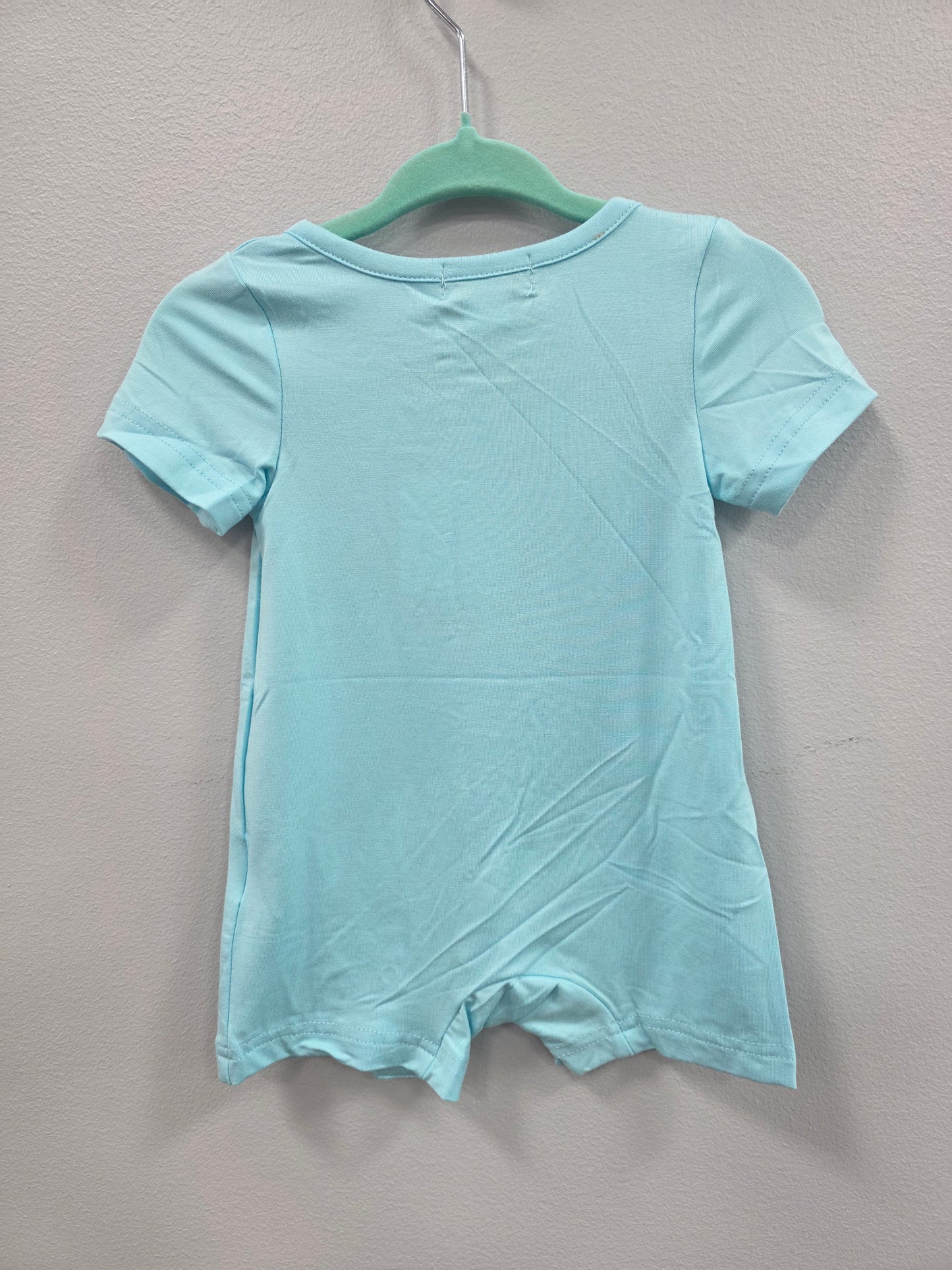 Cyan Bamboo Romper