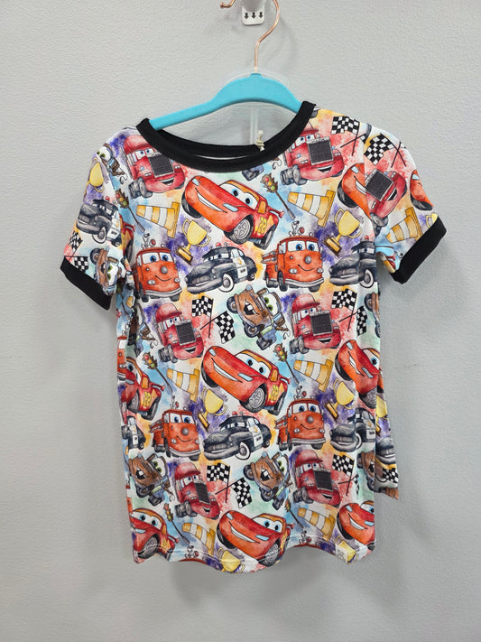 Cars Go Vroom Bamboo Short Loungewear