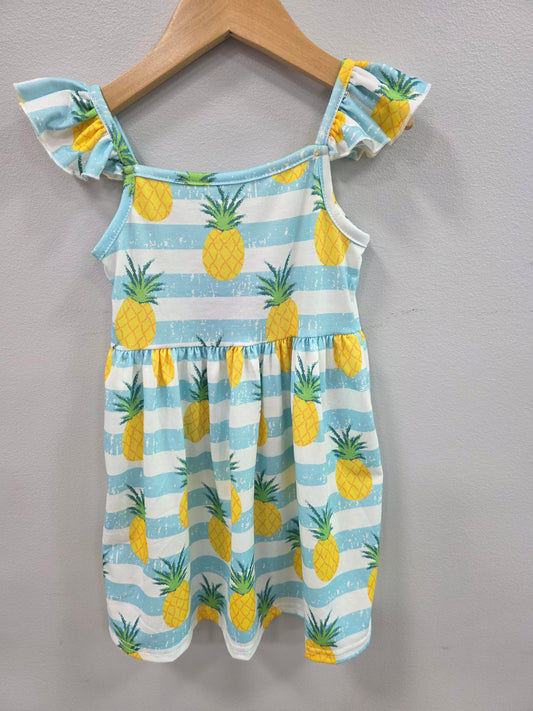 Pineapple Stripe Dress