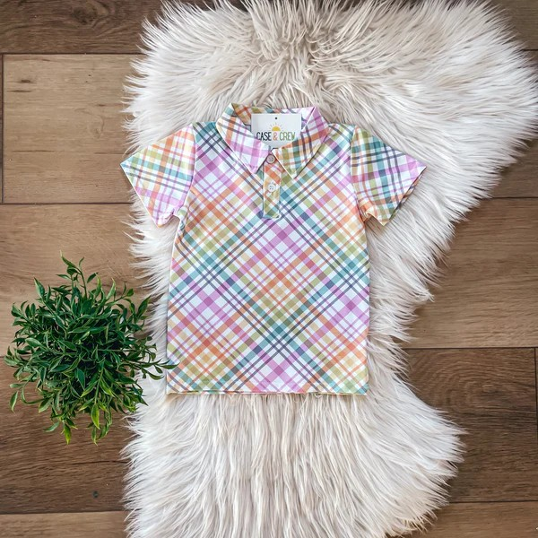 Pink Pastel Polo